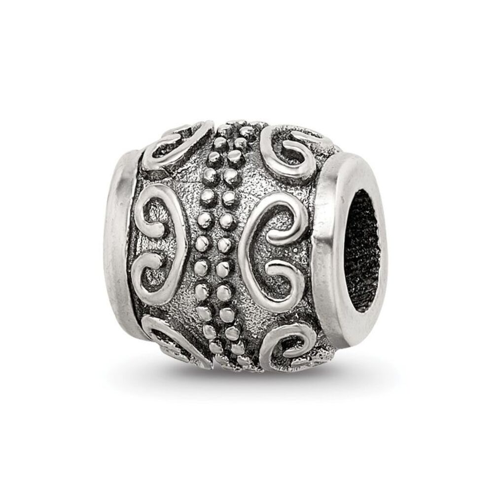 Kazi Luxury Sterling Silver Reflections Scroll Ba… - image 1